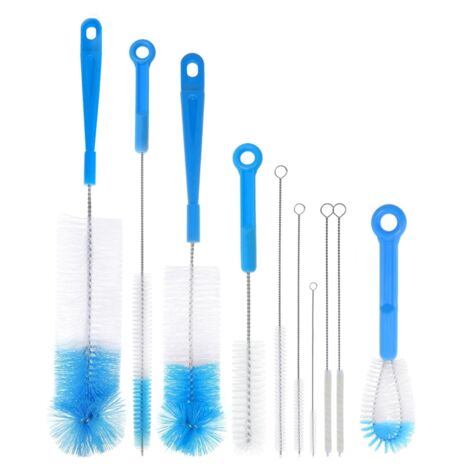 QANYEGN Lot de 500 boules de nettoyage en acier inoxydable de 3 mm, perles de nettoyage réutilisables, outils de nettoyage pour bouteille en verre, carafe QANYEGN Lot de 500 boules de nettoyage en acier inoxydable de 3 mm, perles de nettoyage réutilisables, outils de nettoyage pour bouteille en verre, carafe