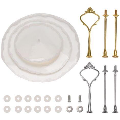 Accfore Lot 2 Moules Silicone Coquillage Pour Résine - Plateau Bijoux, Porte-Savon