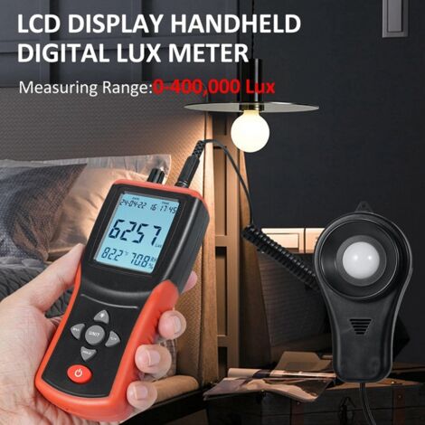 Luxmètre Numérique LX1010BS - Illuminomètre Précis Pour Mesures De Lumière