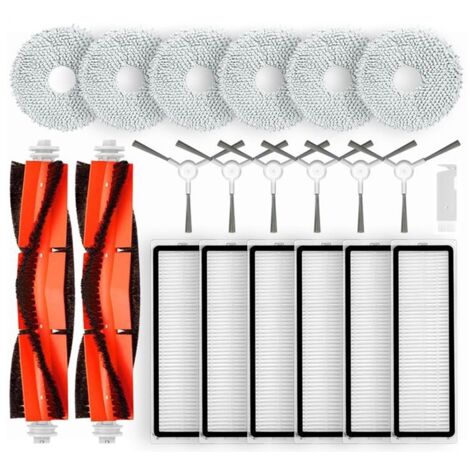 Attemart Brosse Principale à Filtre Kit d'accessoires pour Eureka NEW400, NEW400 Gen2 Pièces Détachées d'aspirateur Eau et Poussière, 2 Brosse Rouleau 4 Filtres en Coton 1 Brosse de Nettoyage,7 pièces Attemart Brosse Principale à Filtre Kit d'accessoires pour Eureka NEW400, NEW400 Gen2 Pièces Détachées d'aspirateur Eau et Poussière, 2 Brosse Rouleau 4 Filtres en Coton 1 Brosse de Nettoyage,7 pièces