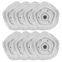 Lot De 12 Chiffons Vadrouille Pour Robot Aspirateur Dreame Bot W10/W10 Pro – Rechange Pour Serpillière