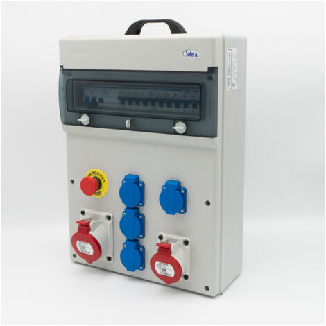 Coffrets d'étages 6 PC 400V 63A LC2
