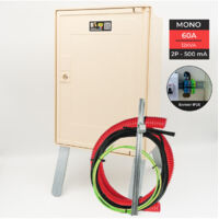 coffret complet 3 mètres 12 KW "SOUTERRAIN" avec bornier IP2X