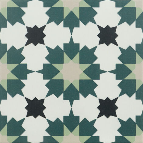 Carrelage sol effet carreaux de ciment Montaigne Amparo 20x20 cm - Reflex Boutique
