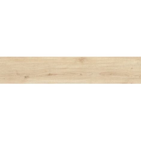 Carrelage sol imitation parquet Montréal Miel 30x150 cm intérieur / extérieur - Réflex Boutique