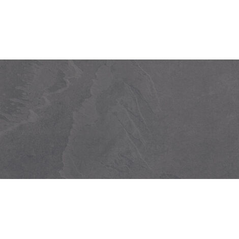 Dalle sur plots effet pierre Onyx 2cm anthracite R11 60x120 cm - Réflex boutique