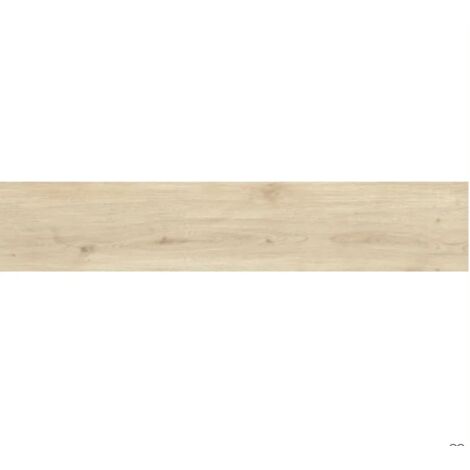 Carrelage sol imitation parquet Montréal Beige 23x120 cm intérieur / extérieur - Réflex Boutique
