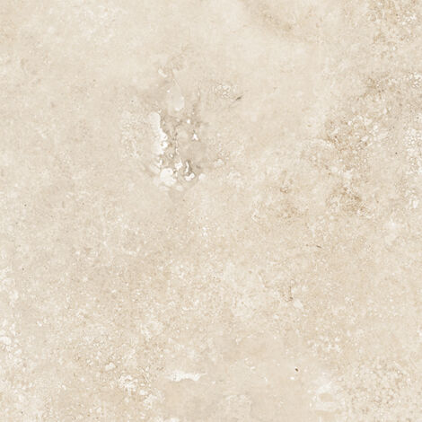 Carrelage sol extérieur effet pierre Etna travertin beige R11 60x60cm - Reflex Boutique