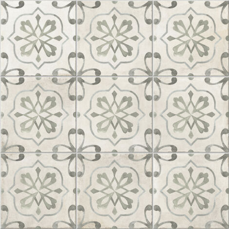 Carrelage sol effet carreaux de ciment Stella giant 60x60 cm - Réflex Boutique