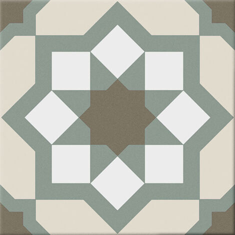 Carrelage sol effet carreaux de ciment Classico capri warm 20x20 cm - Réflex boutique