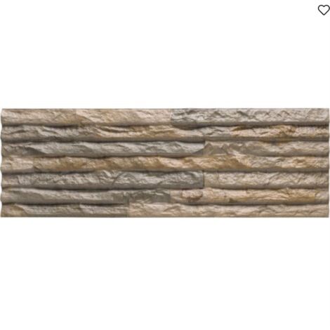 Carrelage effet parement Castellana terre 15×45 cm - Réflex Boutique