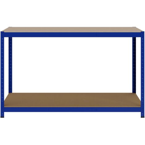Heavy Duty Sturdy Work Bench 900mm H x 1500mm W x 600mm D - 300KG's UDL Per Shelf