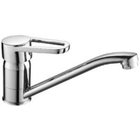 CHROM-MISCHBATTERIEFÜRZUHAUSE,KÜCHENSPÜLE,SPÜLBECKEN-MONTAGESET8564