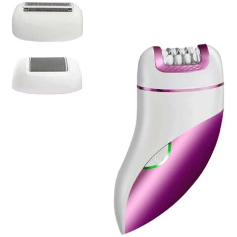 ÉPILATEUR ÉLECTRIQUE RECHARGEABLE 3 EN 1 POUR FEMMES, LIME DE PÉDICURE CORPORELLE SK-155 (1/5)