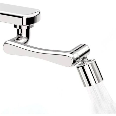 ROBINET D'EXTENSION AÉRATION DE LAVABO AÉRATEUR DE SALLE DE BAIN BRAS PIVOTANT ROTATIF 180 (1/5)