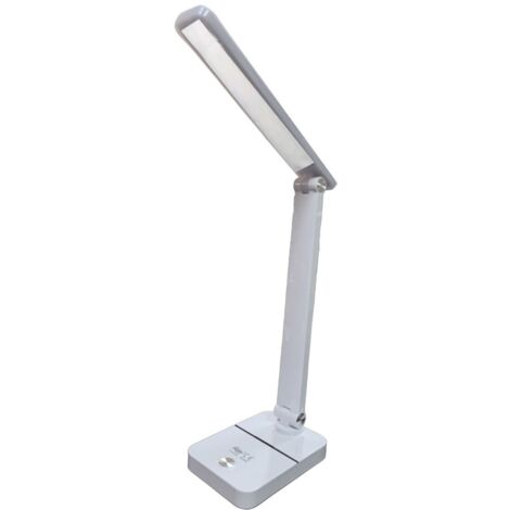 LAMPE TACTILE RECHARGEABLE PLIABLE 180° LED POUR BUREAU ET TABLE TE-B0495 (1/2)