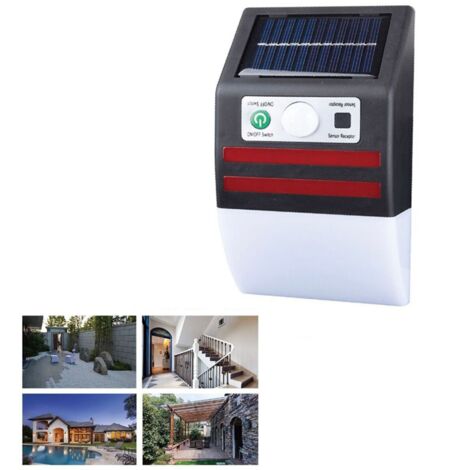 APPLIQUE SOLAIRE LED D'EXTÉRIEUR AVEC DÉTECTEUR DE MOUVEMENT IP65 TE-B0598 (1/2)