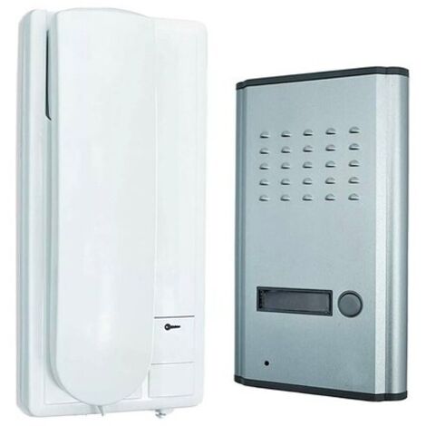 INTERPHONE UNITÉ EXTERNE COMBINÉ INTERNE BOUTON D'OUVERTURE DE PORTAIL 220V