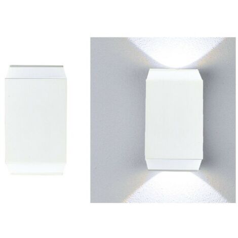 APPLIQUE LED 6W IP65 MODERNE DOUBLE LUMIÈRE FROIDE 6000K (1/4)