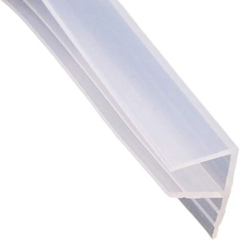 JOINT DE CABINE DE DOUCHE PROFIL F REMPLACEMENT SILICONE TRANSPARENT 8MM 2MT 74235