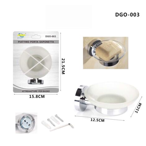 PORTE-SAVON PORTE-SAVON PORTE-SAVON MEUBLES SALLE DE BAIN MAISON CUISINE DGO-003 (1/2)