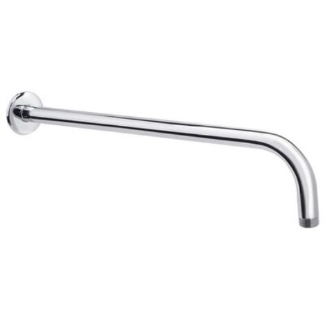 Bras Mural Pour Pomme De Douche – Laiton Chromé – 35 Cm – Universel – Neuf