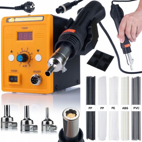 Station de soudage Hot-air Rosfix 858D + ensemble de métaux Prowelder Kit Mini Rosfix (1/5)