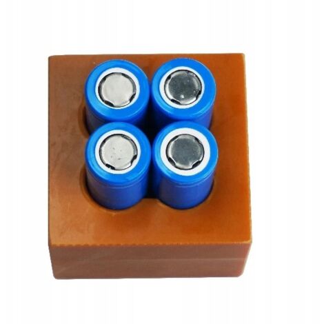 Rosfix Support de Soudage Pour 4 Cellules 18650 – Forme Stable En Bakélite  Positionnement Précis  Accessoire De Positionnement Électronique  Outil De Soudure