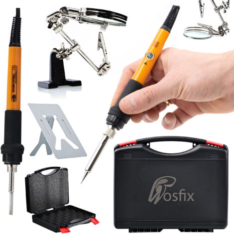 Rosfix Kit Fer à Souder de Précision avec Potentiomètre Er Pour Protection Haute Précision (1/5)