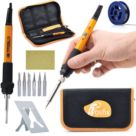 Rosfix Kit Fer à Souder Précision avec Potentiomètre 11 de Pour Protection Haute Précision (1/5)