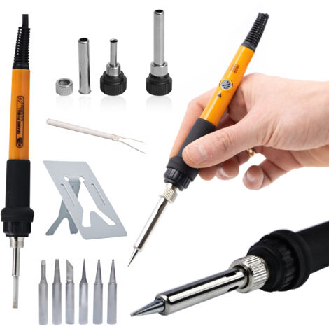 Rosfix Kit Fer à Souder Précision avec Potentiomètre 10w1 de Haute Précision (1/5)