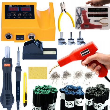 Rosfix Soudeuse Plastique 2 en 1 Oh660 + Agrafeuse T-I Pour Finition (1/5)
