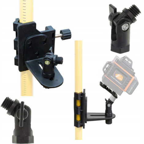 Rosfix Adaptateur pour niveau laser Rosfix pour angles + Étagère pour tige de niveau laser Rosfix (1/3)