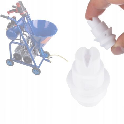 Rosfix Buse de Pulvérisation 10 mm – Céramique Résistante à l’Abrasion  Pour Enduits Moyenne Épaisseur  compatible avec machine Rosfix Blue Dragon BD57/BD41