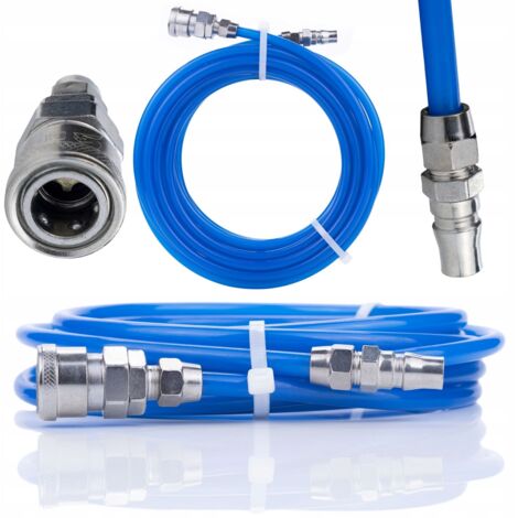 Rosfix Tuyau d’Air 5m Blue Dragon BD57/BD41 – Résistant et Durable Installation Facile Pour Transport d’Air Compatible avec Machine à Enduire Rosfix (1/2)