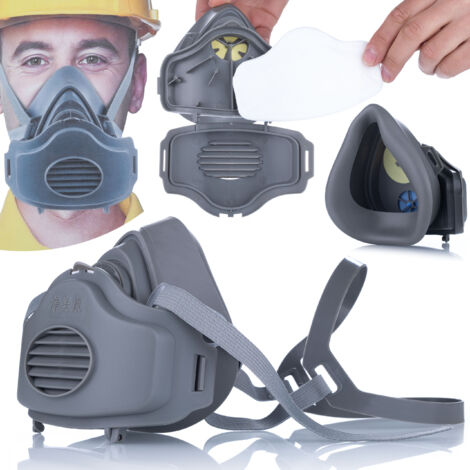 Rosfix Filtre de Rechange KN95 – Protection Anti-Poussière, Vapeurs et Gaz Débit d’Air Optimisé Installation Facile Pour Masque de Peinture Accessoire Respiratoire (1/5)