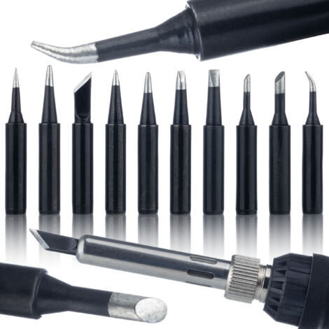 Rosfix Set Pointes de Soudure 900M Long Life – 10 Embouts Précis Ø6mm, L26mm Conductivité Optimale compatible avec stations de soudage Yihua, WEP, Rosfix (1/5)