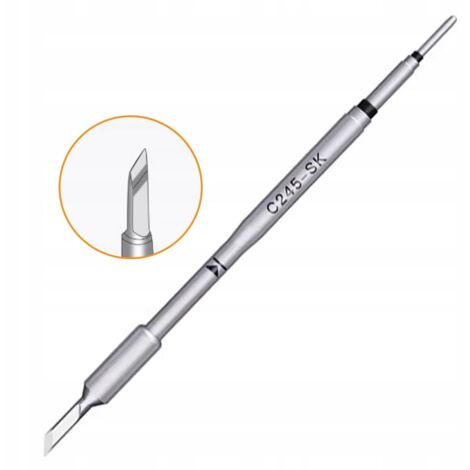 Rosfix Pointe de Soudure C245-SK – Haute Précision, Alliage Résistant Haute Température  Pour Stations JBC, AIXUN, SUGON, YIHUA  Accessoire pour Soudage Électronique (1/2)
