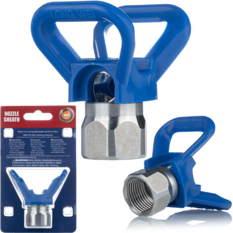 Zenthril Bague de Protection HyperElite ODHEZ – Pour Buse de Pulvérisation 7/8" Installation Rapide Sans Outils Compatible avec Pistolet à Peinture Haute Pression (1/5)