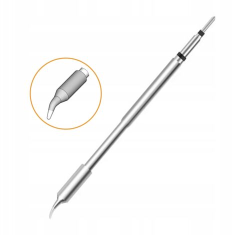 Rosfix Grot de Soudage C245-904 – Pointe de Précision Haute Qualité Alliage Résistant Haute Température compatible avec stations de soudage JBC, AIXUN, SUGON, YIHUA (1/2)