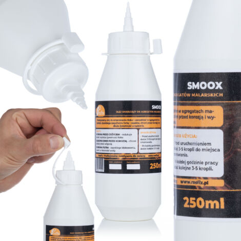 Rosfix Huile Lubrifiante Smoox 250ml – Protection Pistons et Joints  Anticorrosion  Pour Pompes Piston, Palettes, Engrenages  Accessoire pour Pistolet à Peinture