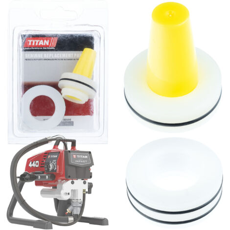 Rosfix Set Kit Réparation Joint pour Pompe Airless – Haute Résistance Chimique Montage Facile compatible avec pulvérisateur Wagner Titan 340, 440, 450, 640, 650 (1/5)