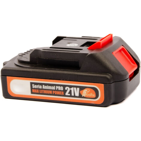 Rosfix Batterie 21V 1,5Ah Max Lithium Power – Haute Capacité, Charge Rapide Cellules Durables Batterie Universelle pour Outils Électroportatifs 21V
