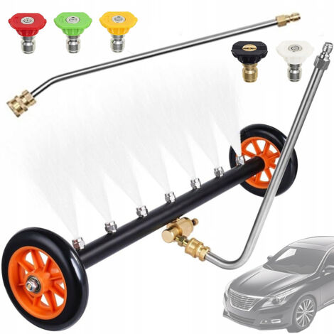 Raccord Kit D'accessoires pour Nettoyeur Haute Pression Rosfix de – 3600 Psi, Filetage 1/4" (1/5)