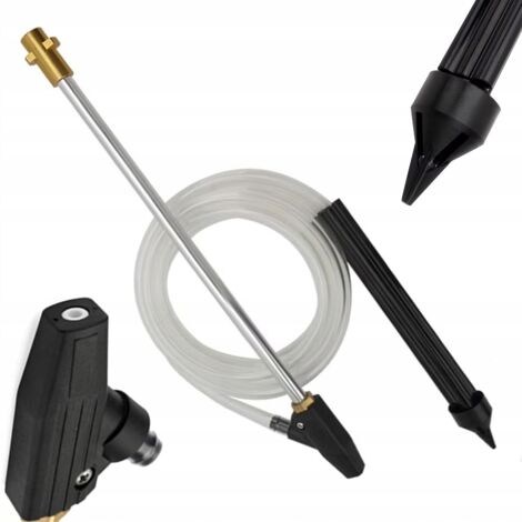 Rosfix Set Sablage Hydraulique 3m – Buse Céramique, Lance 460mm, Raccord Laiton  Haute Précision  compatible avec nettoyeur haute pression Kärcher K2–K7 (1/5)