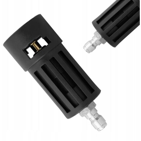 Rosfix Adaptateur Nettoyeur Haute Pression 1/4" QC vers Baïonnette K – 160 Bar, 60°C Laiton Résistant Compatible avec Nettoyeur Haute Pression Kärcher Série K (1/5)