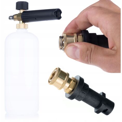 Pression Mousseur 1 l avec Lance + Adaptateur Baïonnette de – 200 Bar, 1000 Psi Pour Protection (1/5)