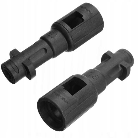 Rosfix Adaptateur Bayonet K vers Lavor – Plastique Haute Résistance, 160 Bar, 60°C Pour Accessoires Lavor/Parkside compatible avec nettoyeur haute pression Kärcher K2–K7 (1/5)