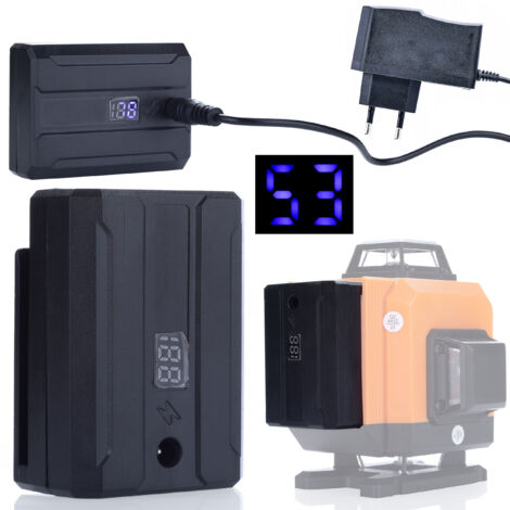Batterie 3500 mAh avec chargeur pour niveau laser LCD (1/5)