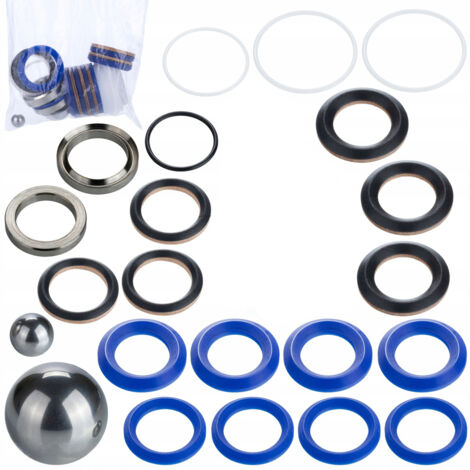 Zenthril Set Kit Réparation Delta L – Joints et Billes d’Origine Pour Entretien et Maintenance Compatible avec Station de Peinture et Enduit Accessoire Airless